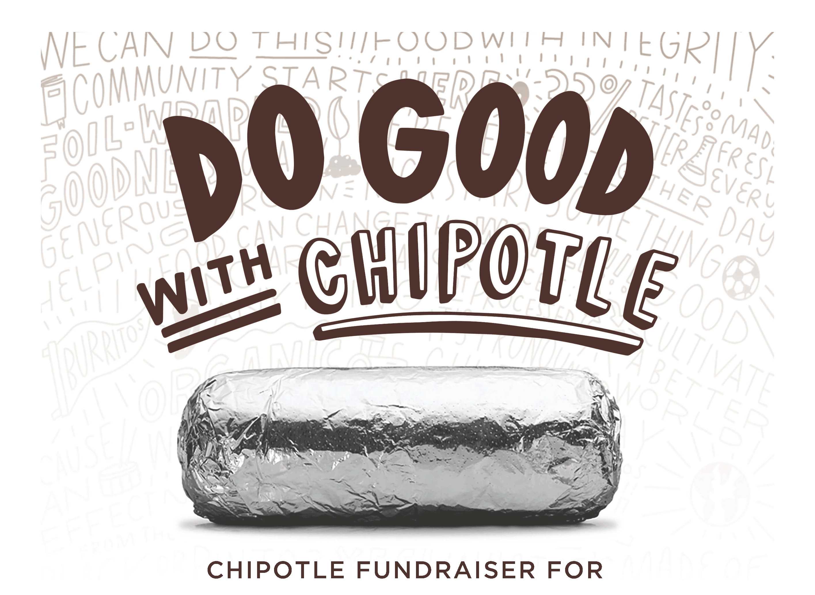 DO GOOD with Chipotle
