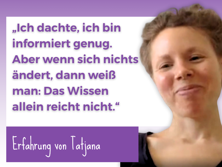 Mit 800 Kalorien mehr 6 Kilogramm verloren – Erfahrung von Tatjana