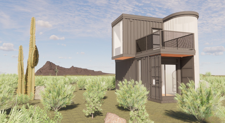 Cargo Casita Grand Canyon Render