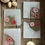 Thumbnail: Floral Square Coasters- Set of 4