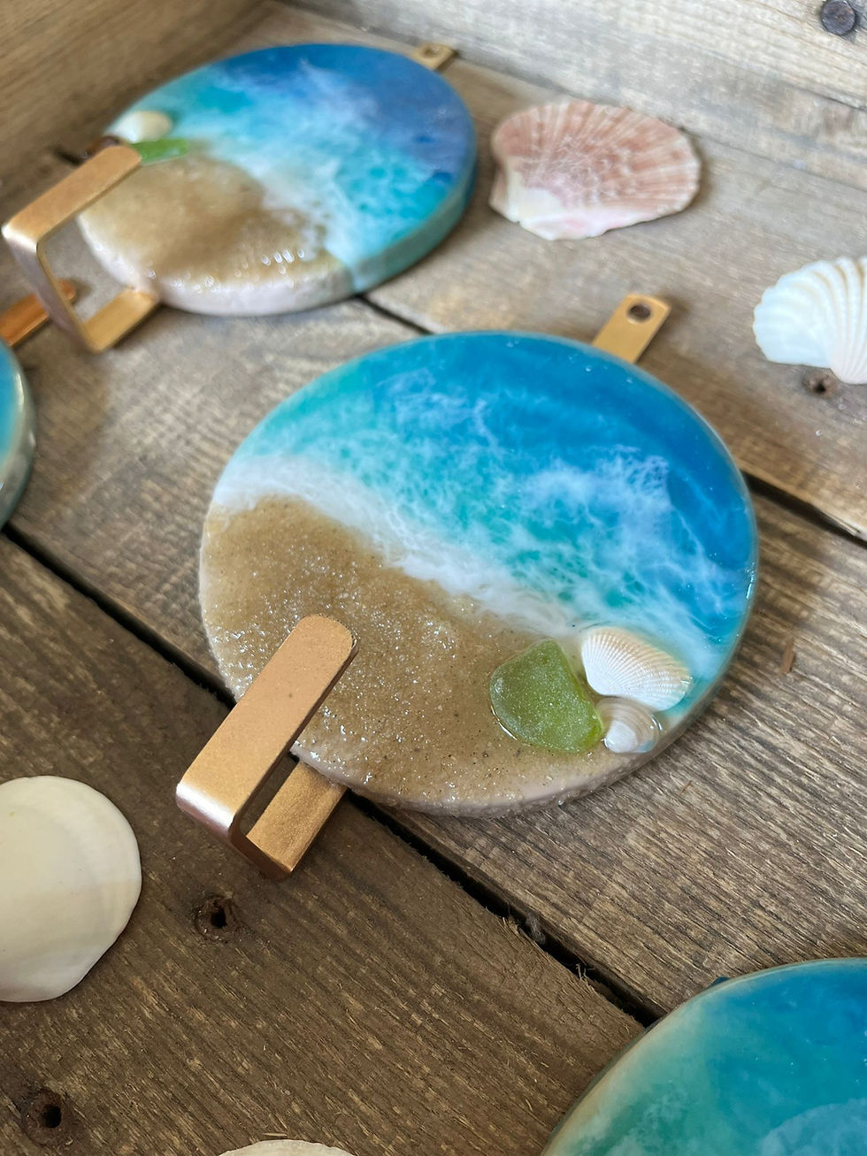 Thumbnail: Ocean Shore - Resin Hangers