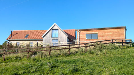 Northumberland alnwick  swarland longframlington garden timber wood architect residential small garden room