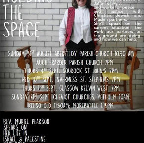 Holding This Space - Rev Muriel Pearson speaks in Scotland