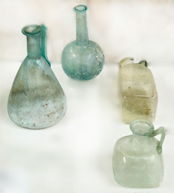 Bouteille du musée archéologique de Gérone, Catalogne, Espagne
