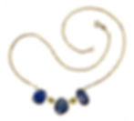 Lapis Peridot Necklace