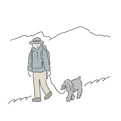 犬連れトレッキング 犬連れキャンプ