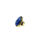 Miniature : Bague en Bronze et pierre de Sodalite ou Chrysocolle Péruvienne. Chaque bague est faconnée main et unique.