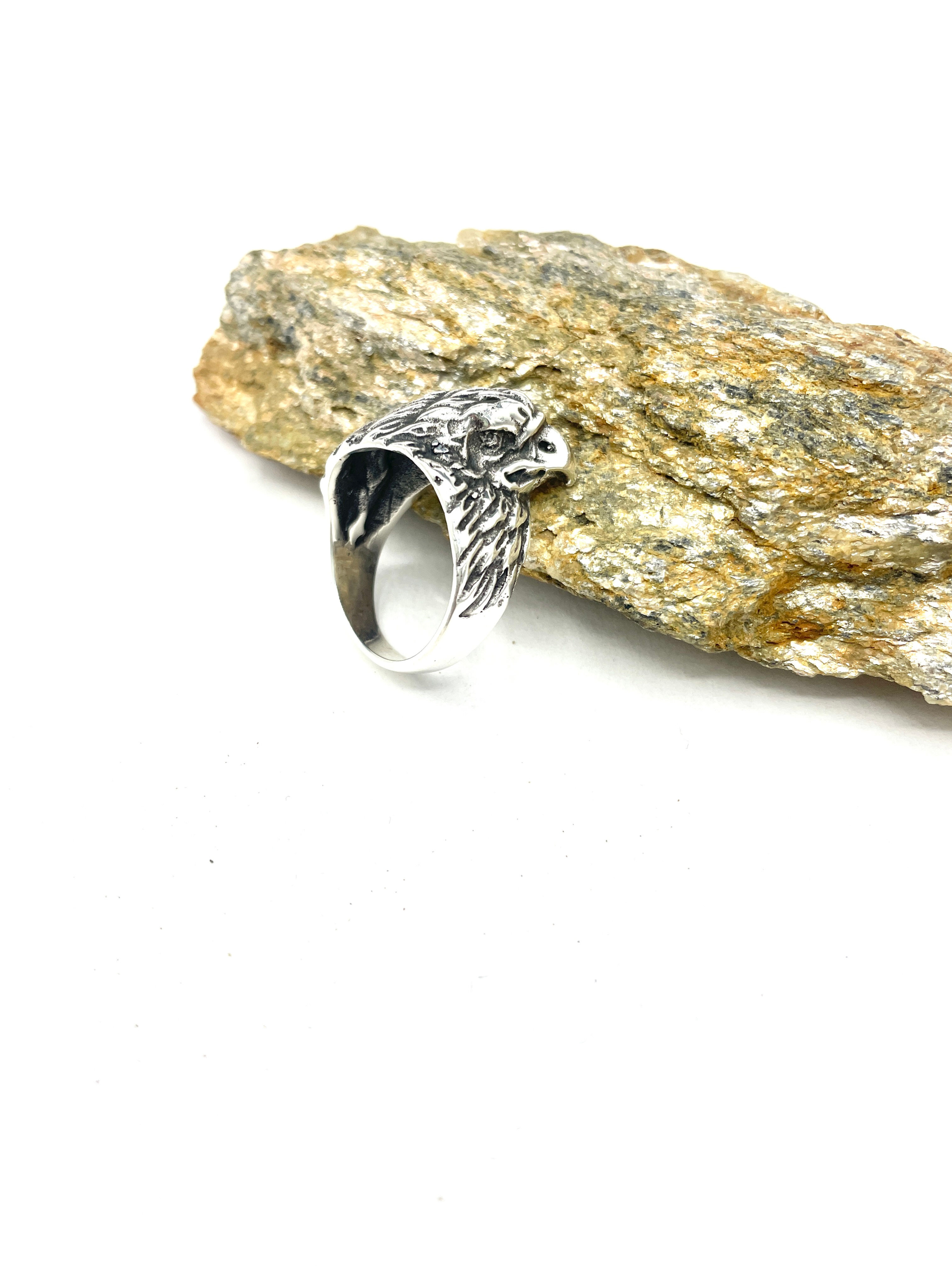 Bague Talisman Aigle Argent