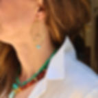 Boucles d'oreille Saturno Pierre d'Onyx