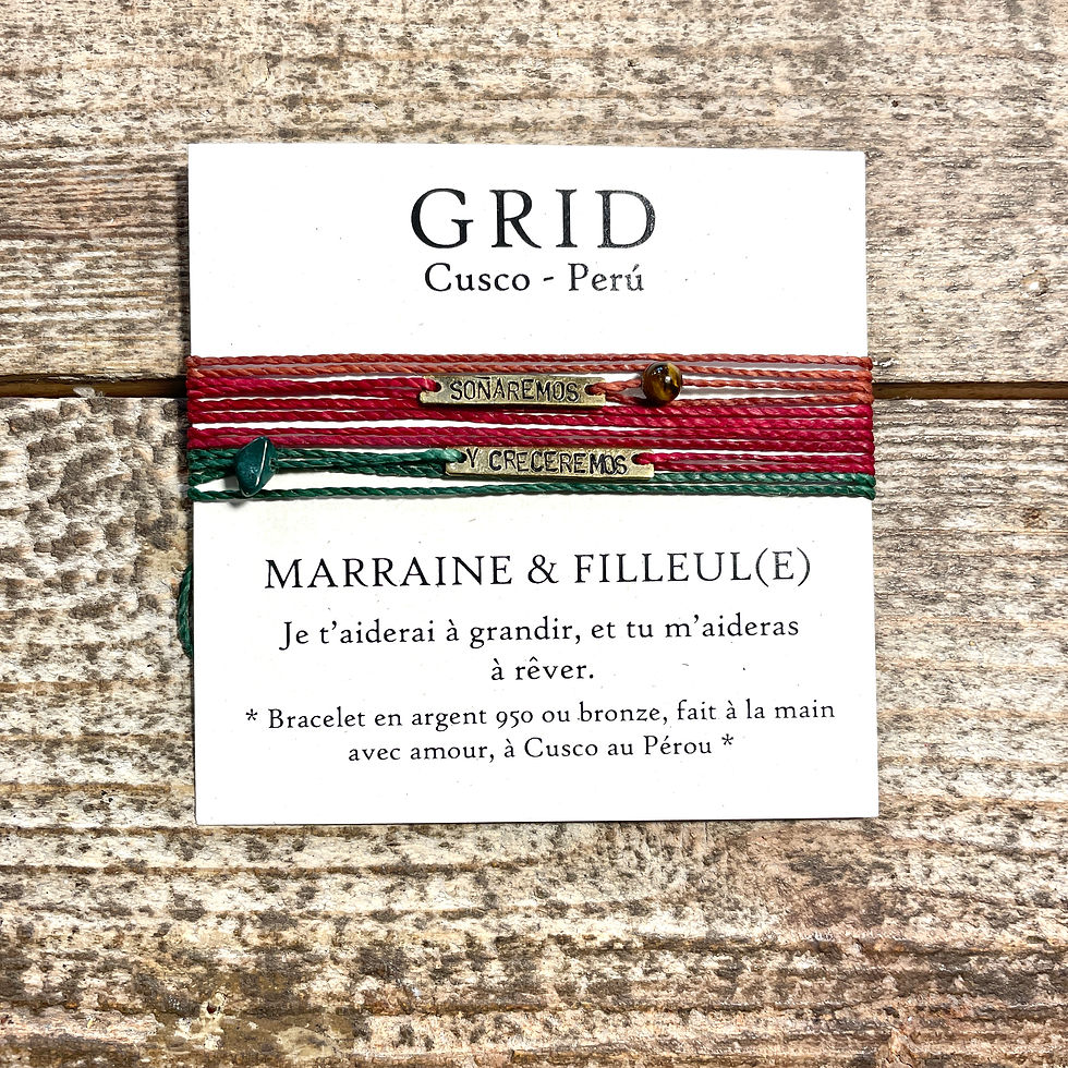 Bracelets lien de couleurs avec plaques en argent inscription SONAREMOS  et GCRECEREMOS parfait pour offrir