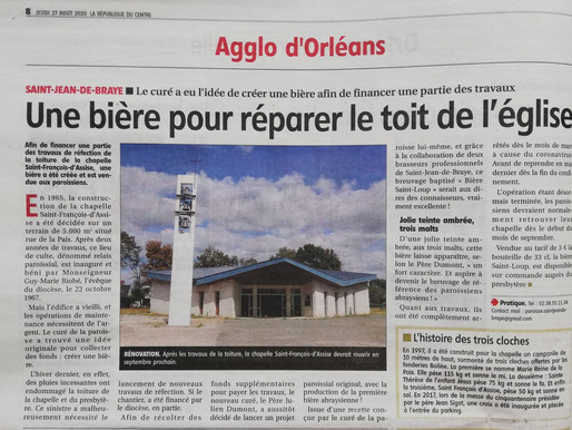 La bière paroissiale est passée dans le journal
