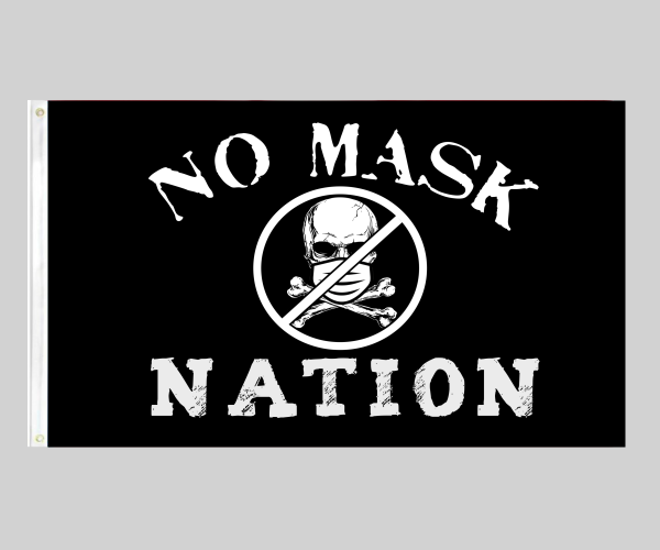 Thumbnail: No Mask Nation 5x3 Flag