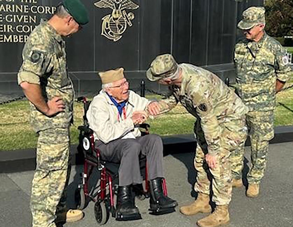 WWII vet looks back at war days