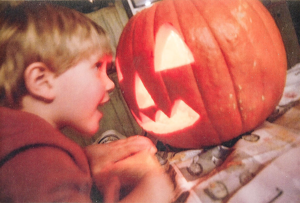 Mary Carlson of Mountain Lake, Minn., shared this adorable moment of Halloween magic, photographed by her daughter, of her grandson coming face-to-face with a glowing jack-o’-lantern. With eyes wide in wonder, it’s hard to tell who’s more delighted—child or pumpkin!