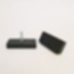 Plastic heeltips PO1 15x35mm
