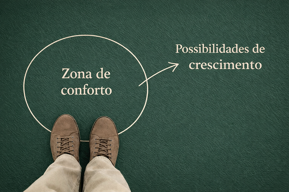 Porque é tão difícil sair da zona de conforto?