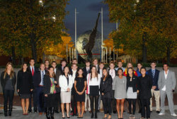 Tom at NCAA Natl' Indoor NYC
