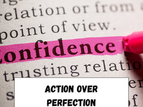 Written text with the word 'confidence' highlighted