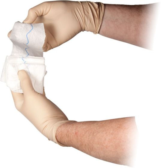 Thumbnail: QUICKLOT Z-FOLD VACUUM PACKED COMBAT GAUZE - XL