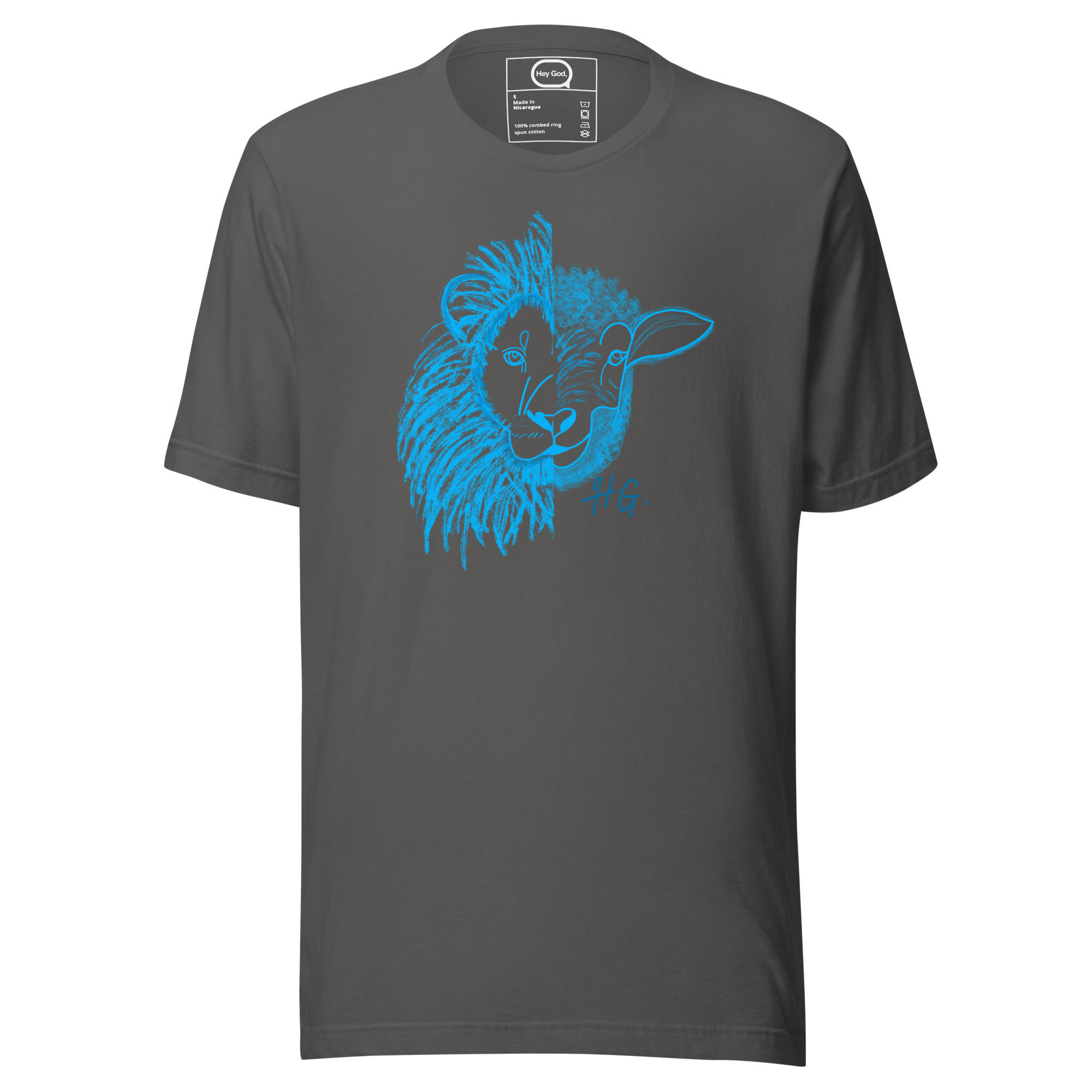 Unisex T (Lion & Lamb)