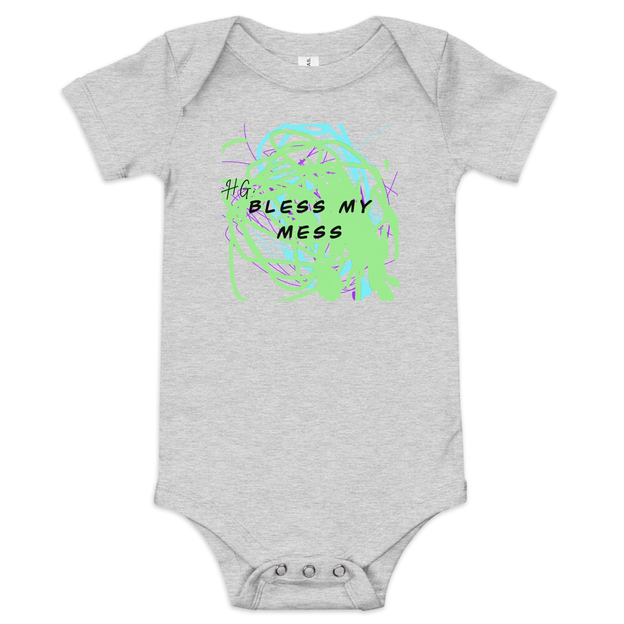 Baby Onesie (Bless Mess)