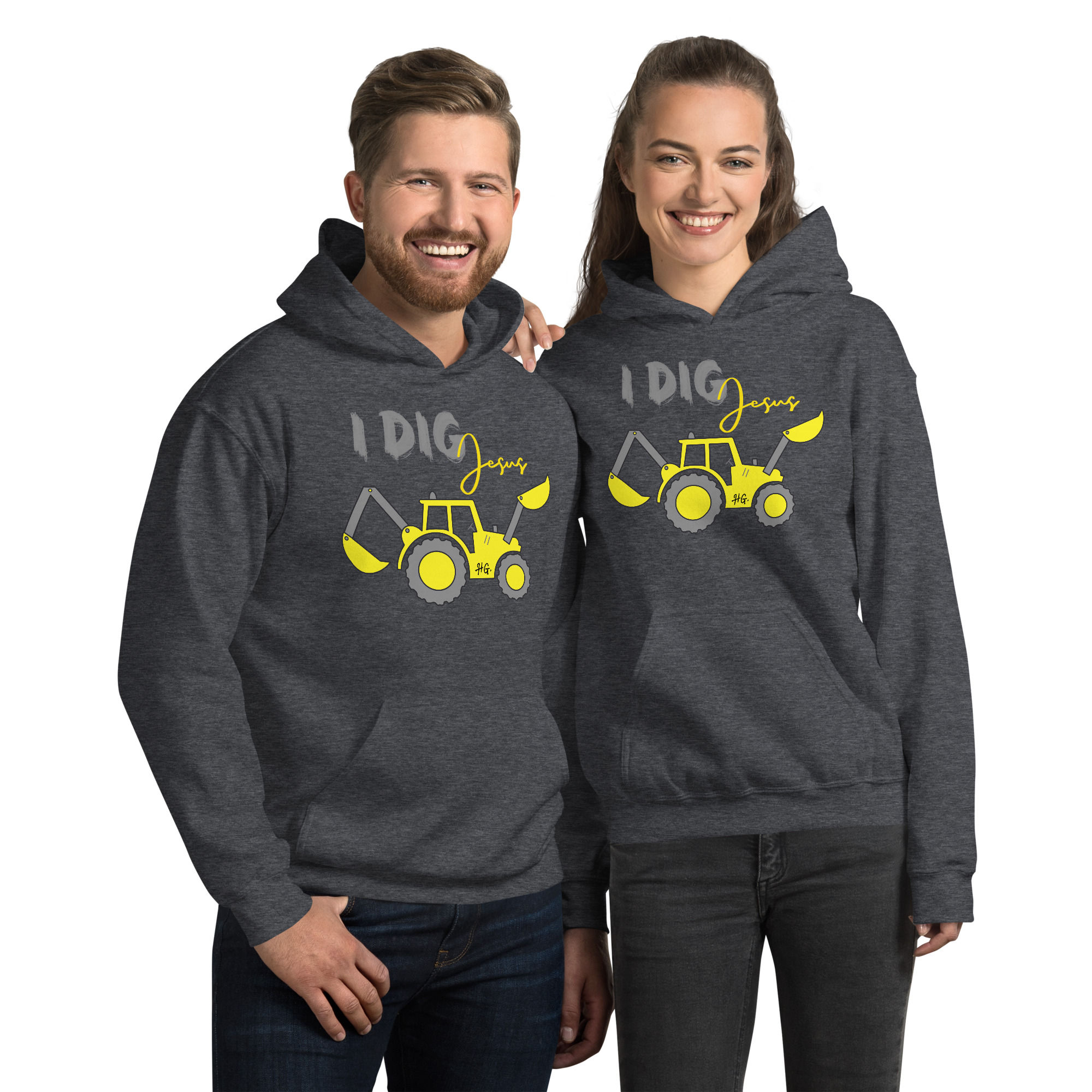 Unisex Hoodie (Dig Jesus)