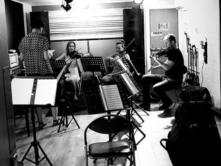 Recording Session London String Group Re