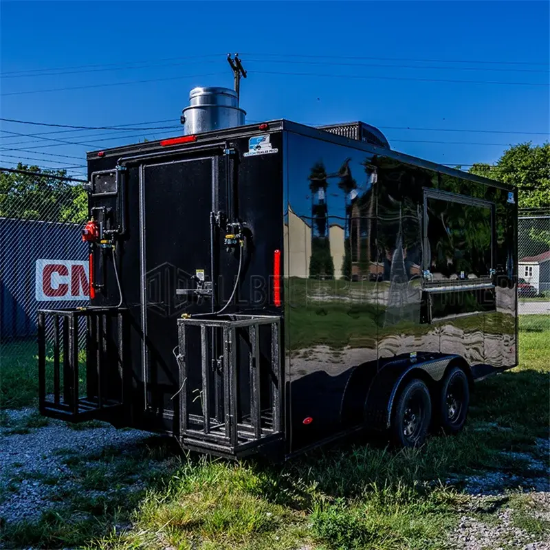 Thumbnail: Mobile Fast Food Restaurant Concession Food Trailer