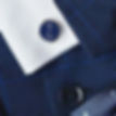Custom cufflinks on a white shirt