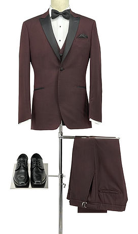 Suit and Tuxedo images from the Collins Rental Catalogue