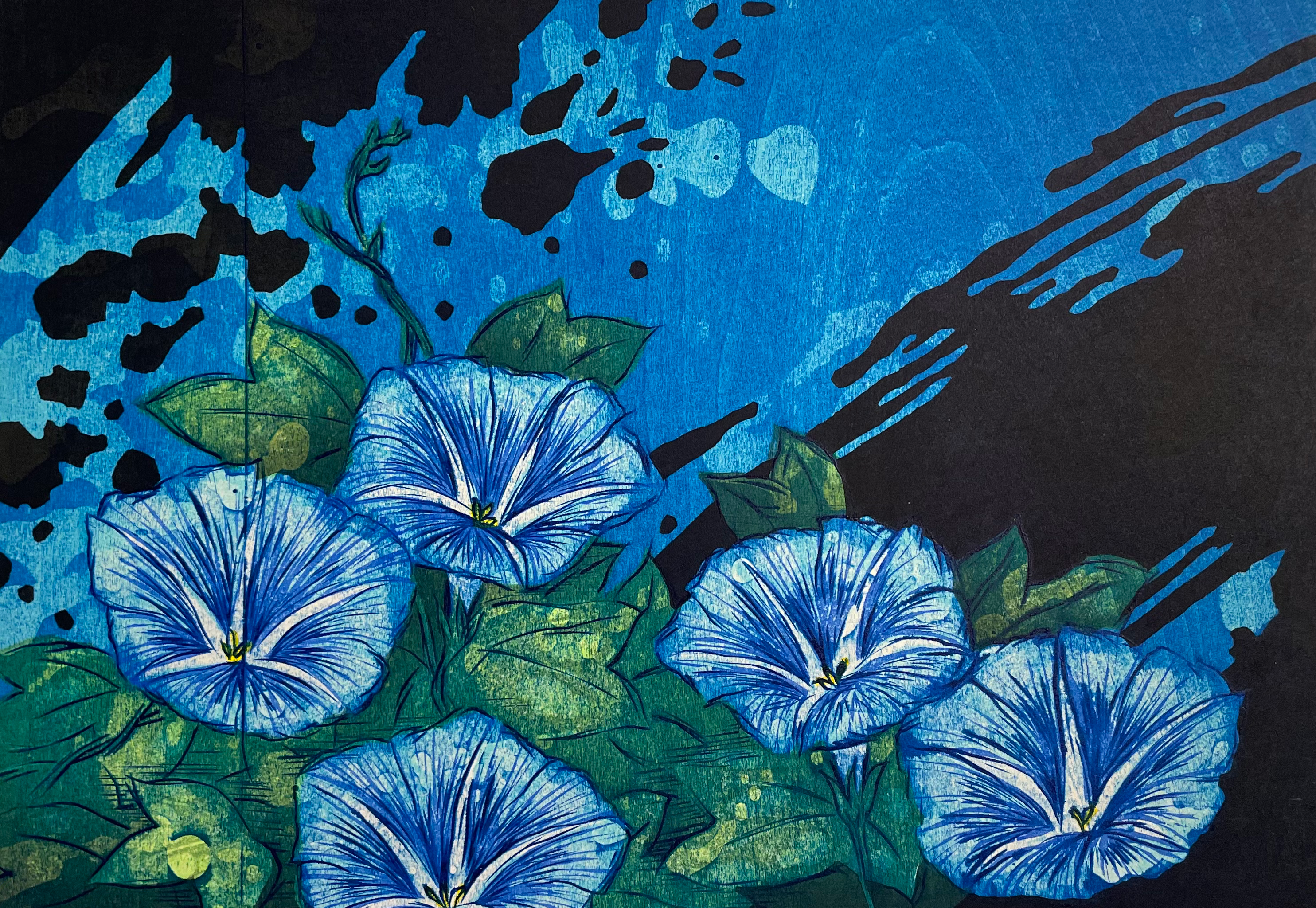 KINOSHITA,Taika [GET BACK - 107 - B '14] woodblock