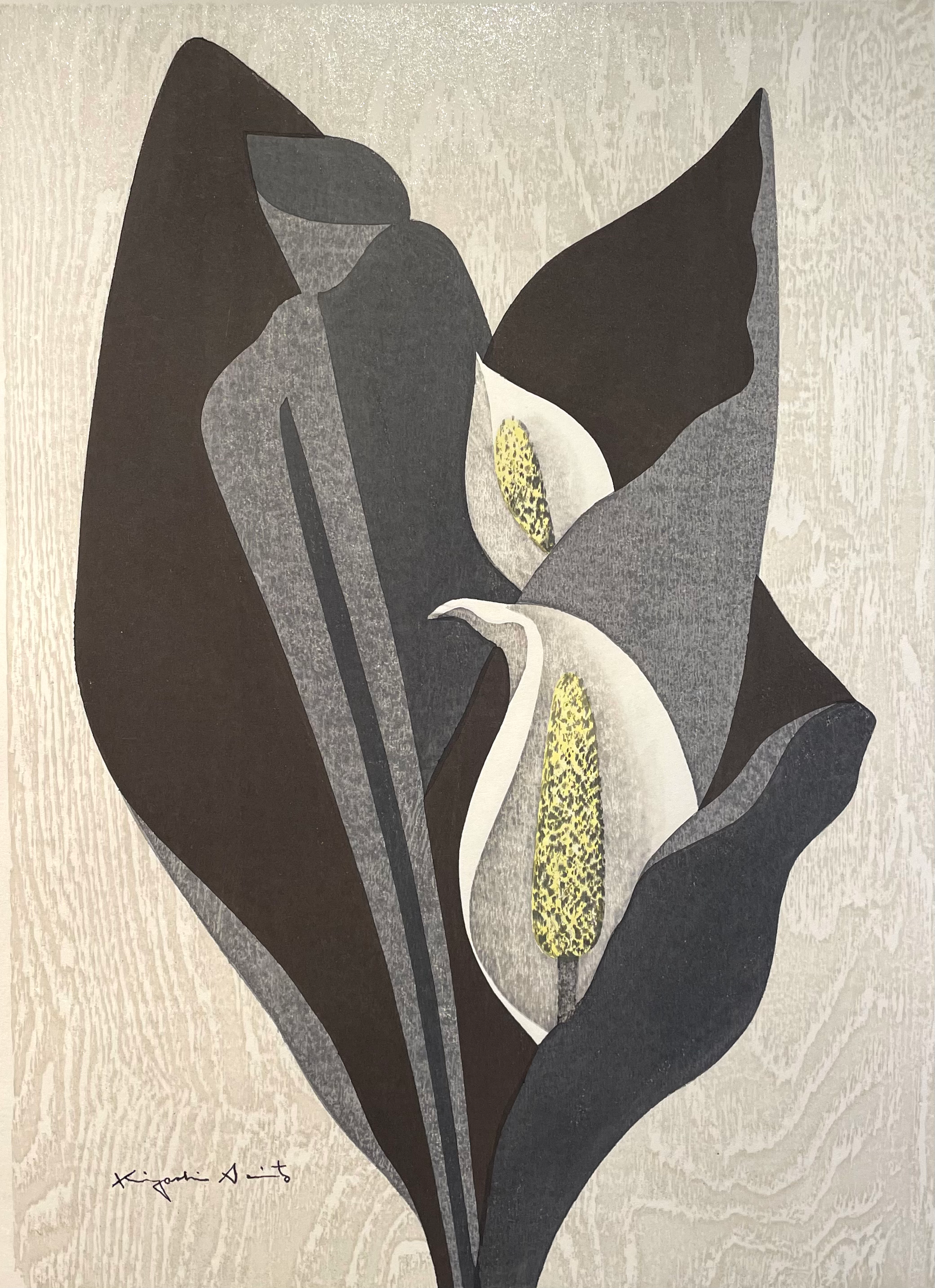 SAITO,Kiyoshi [Side of Water ‘91] woodblock