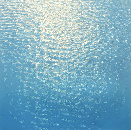 笠井正博 シルクスクリーン「泡水」 89×63cm 版画 KASAI,Masahiro | Yoseido Gallery