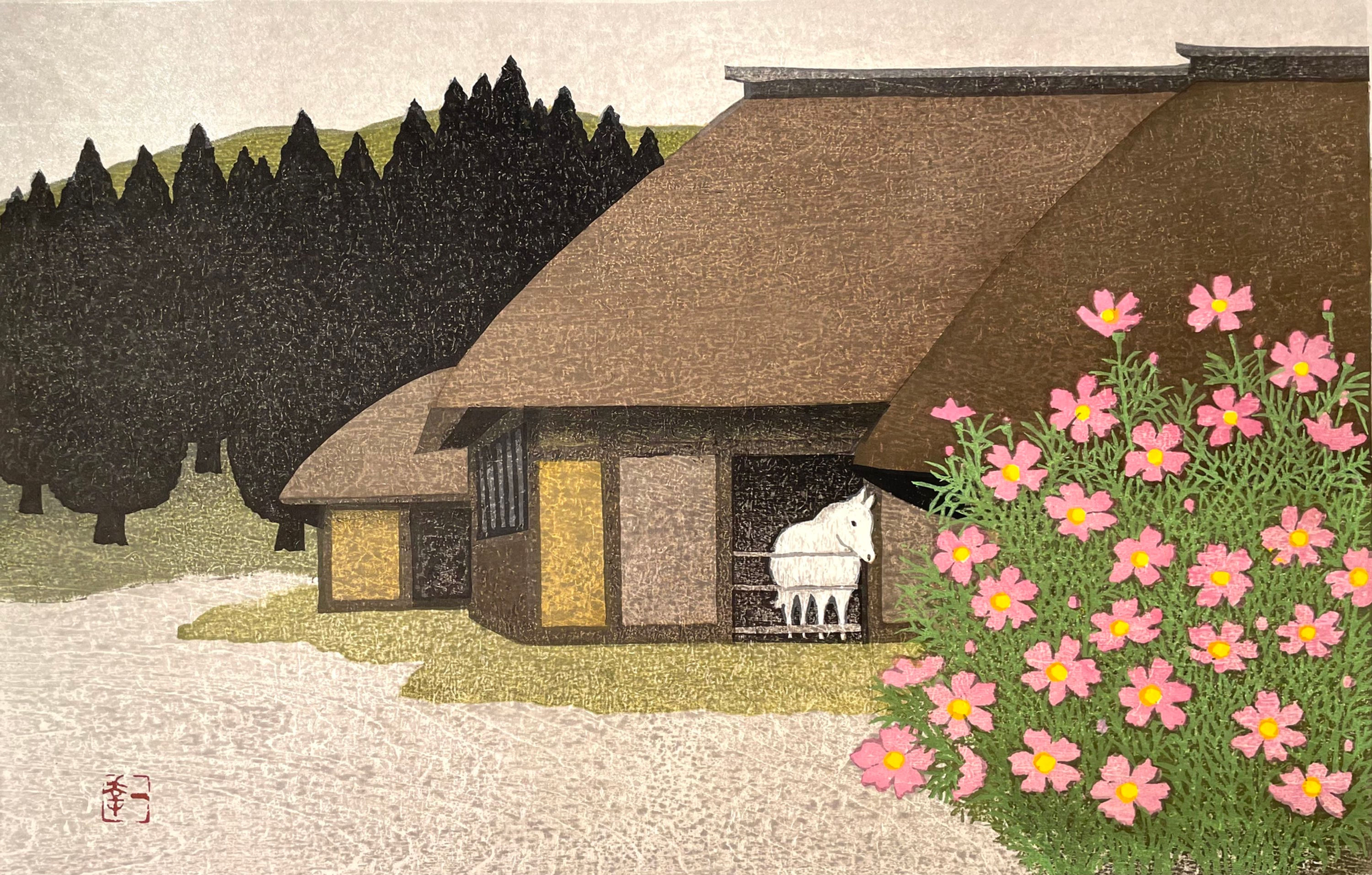 OTSU,Kazuyuki [Tohno in autumn  ‘20] woodblock