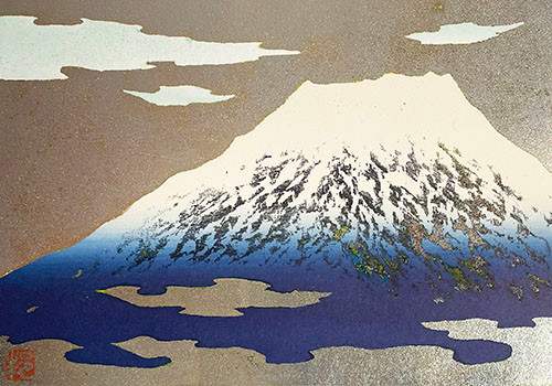 KANEKO,Kunio [Fuji 76 '96] woodblock | Yoseido Gallery