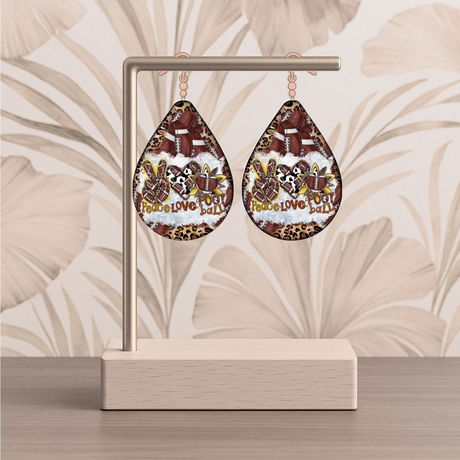 I love Sports Earrings