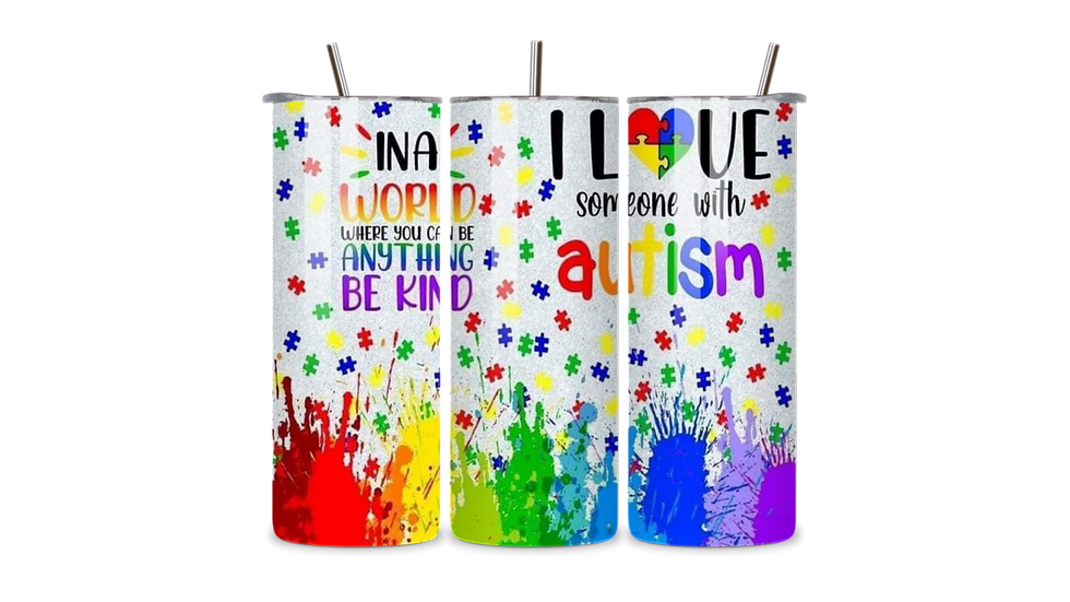 Someone with Autism Tumbler