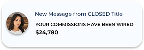 CLOSED title commisions message