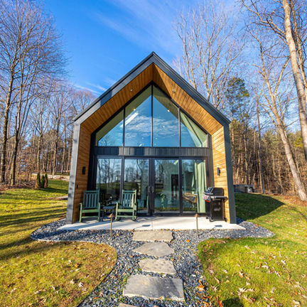 Front of Emerge Cabin