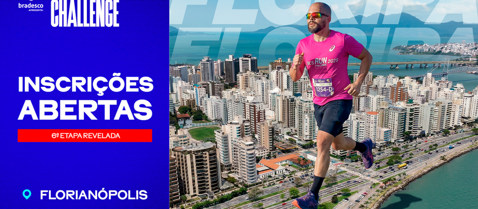 Florianópolis irá receber a última etapa do Circuito ASICS Run Challenge 2026