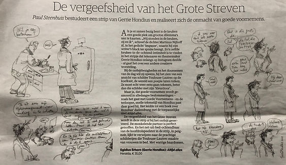 NRC Altijd Alles strip Toulouse Lautrec
