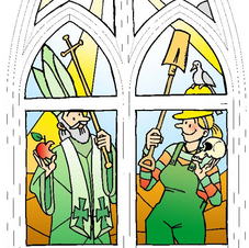 Gerrie Hondius glas-in-lood