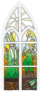 glas-in-loodraam Haarlem