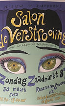 getekende poster voor Salon de Verstrooiing