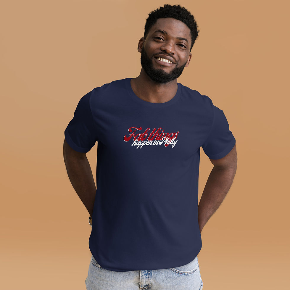 Thumbnail: Retro Fab Things Happen in Philly Short-Sleeve Unisex T-Shirt