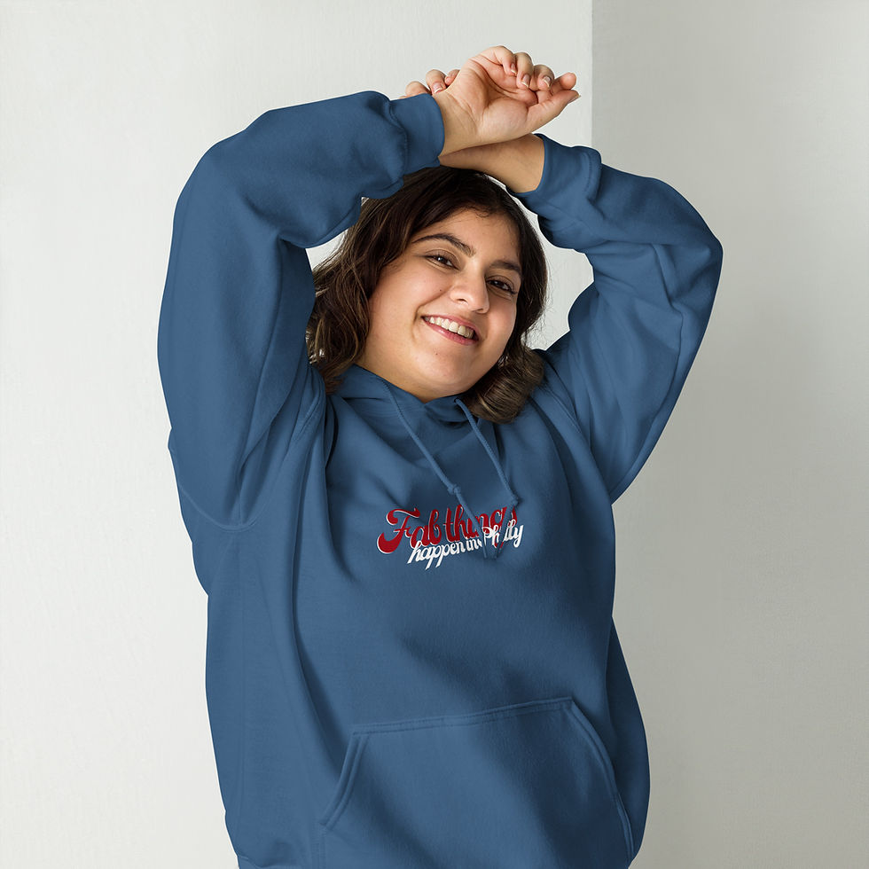 Thumbnail: Retro Fab Things Happen in Philly Unisex Hoodie
