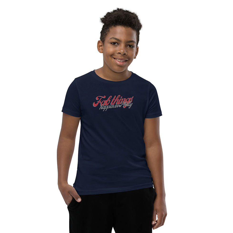 Thumbnail: Retro Fab Things Happen in Philly Youth Short Sleeve T-Shirt