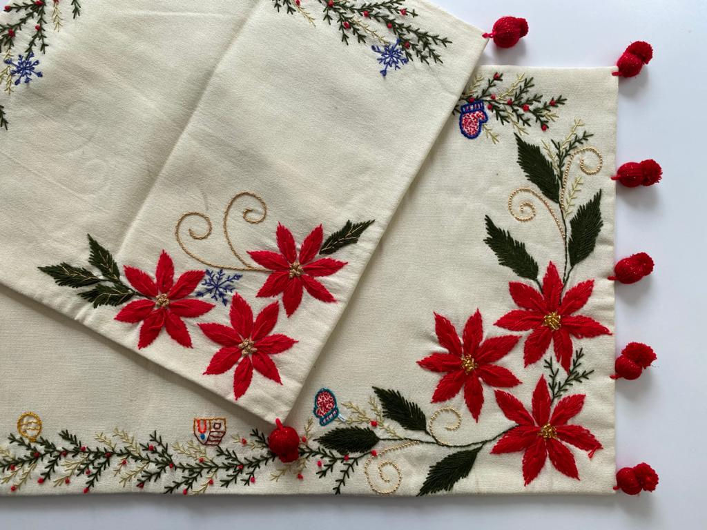 Centro de Mesa Navidad Crudo