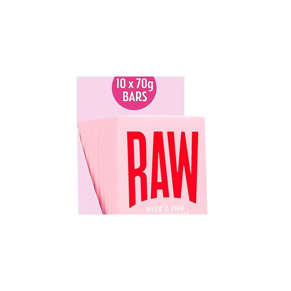 Raw Halo Vegan Mylk & Pink Salt Chocolate Bar