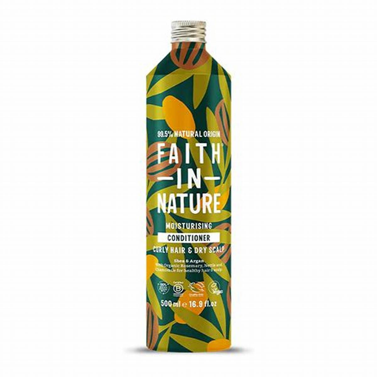 Faith in Nature Shea And Argan Conditioner - 500ml Aluminium